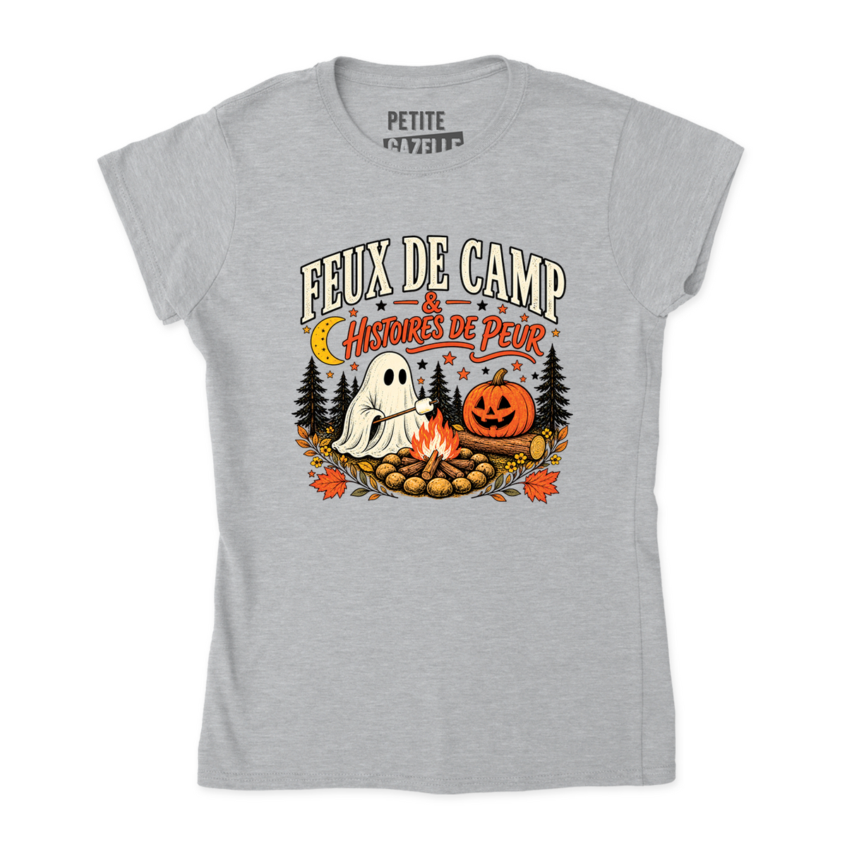 TSHIRT AJUSTÉ | Feux de camp et histoires de peur