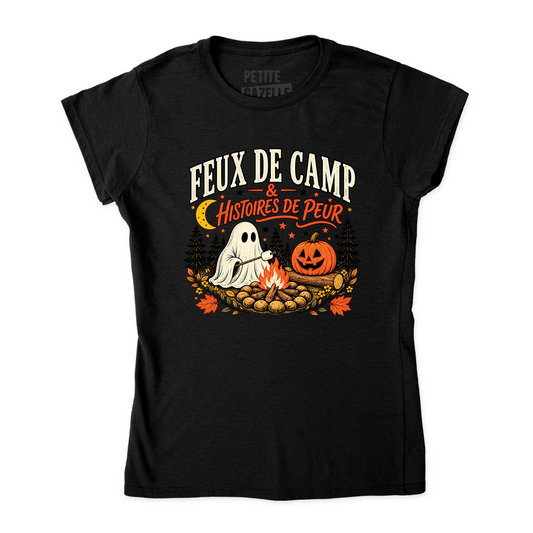 TSHIRT AJUSTÉ | Feux de camp et histoires de peur