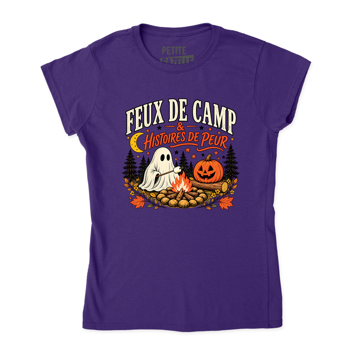 TSHIRT AJUSTÉ | Feux de camp et histoires de peur