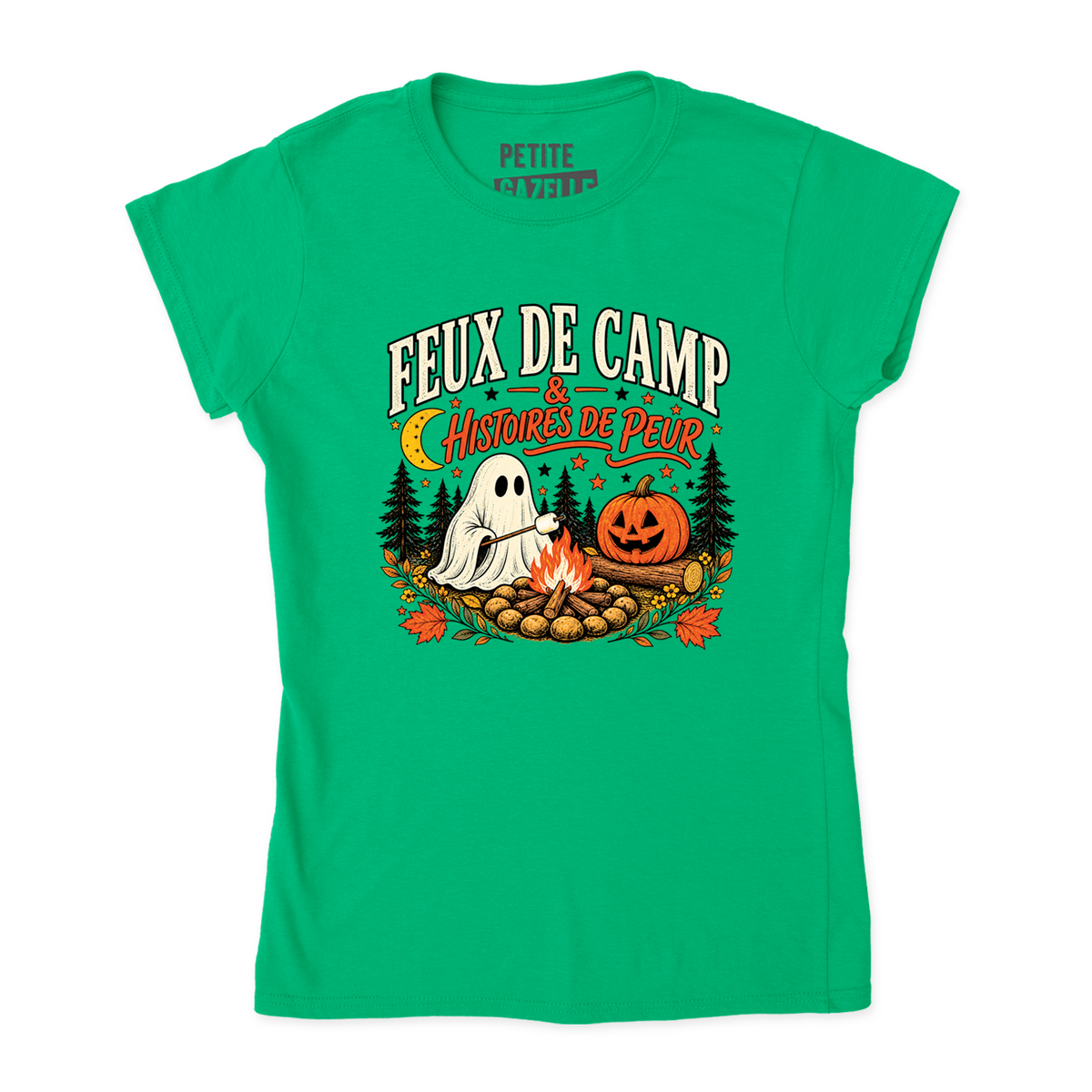 TSHIRT AJUSTÉ | Feux de camp et histoires de peur