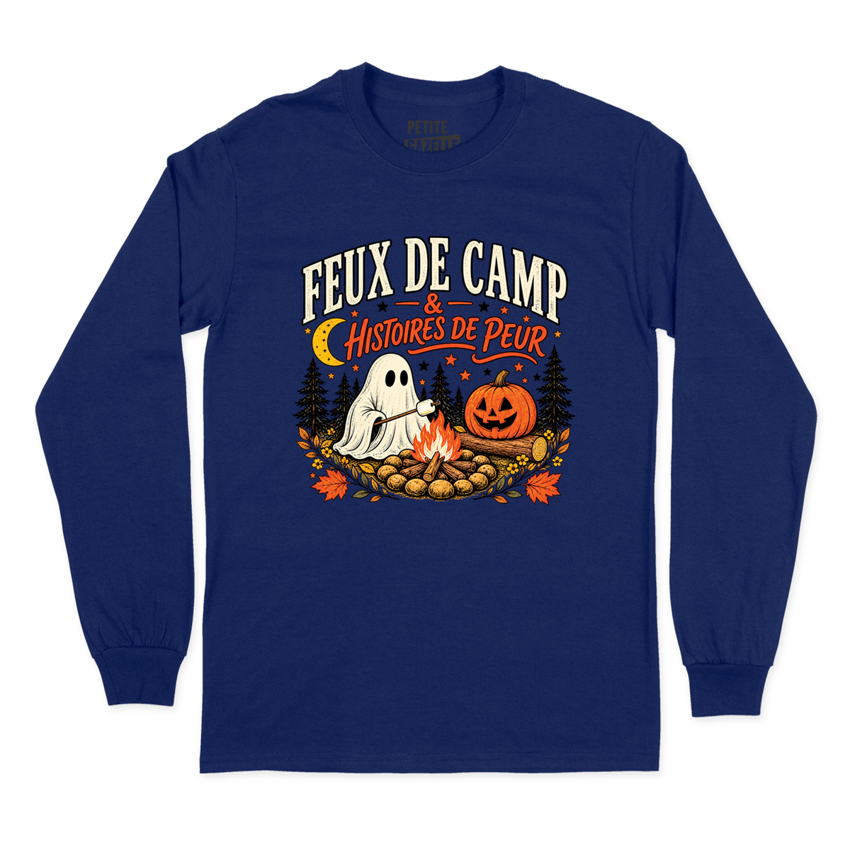 T-SHIRT À MANCHES LONGUES | Feux de camp et histoires de peur