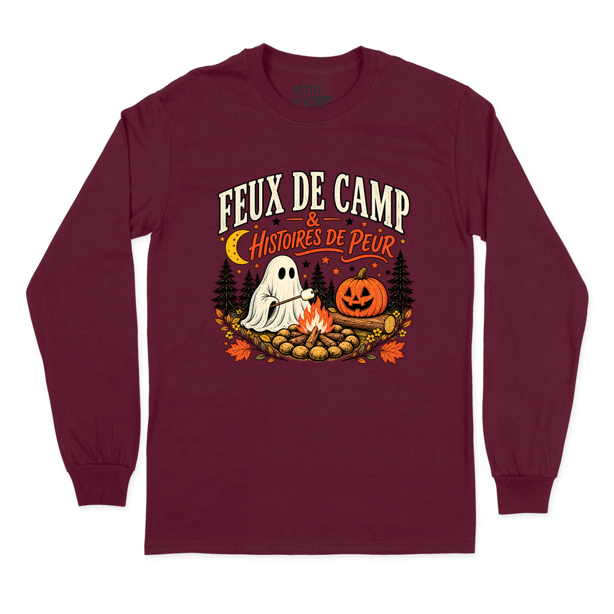 T-SHIRT À MANCHES LONGUES | Feux de camp et histoires de peur