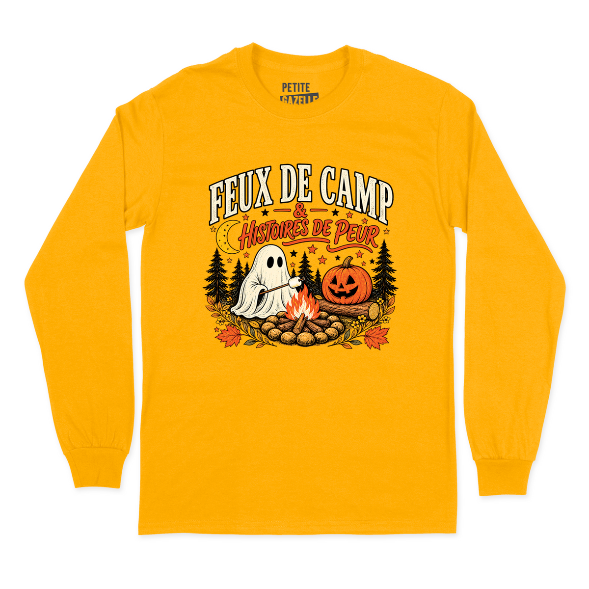 T-SHIRT À MANCHES LONGUES | Feux de camp et histoires de peur