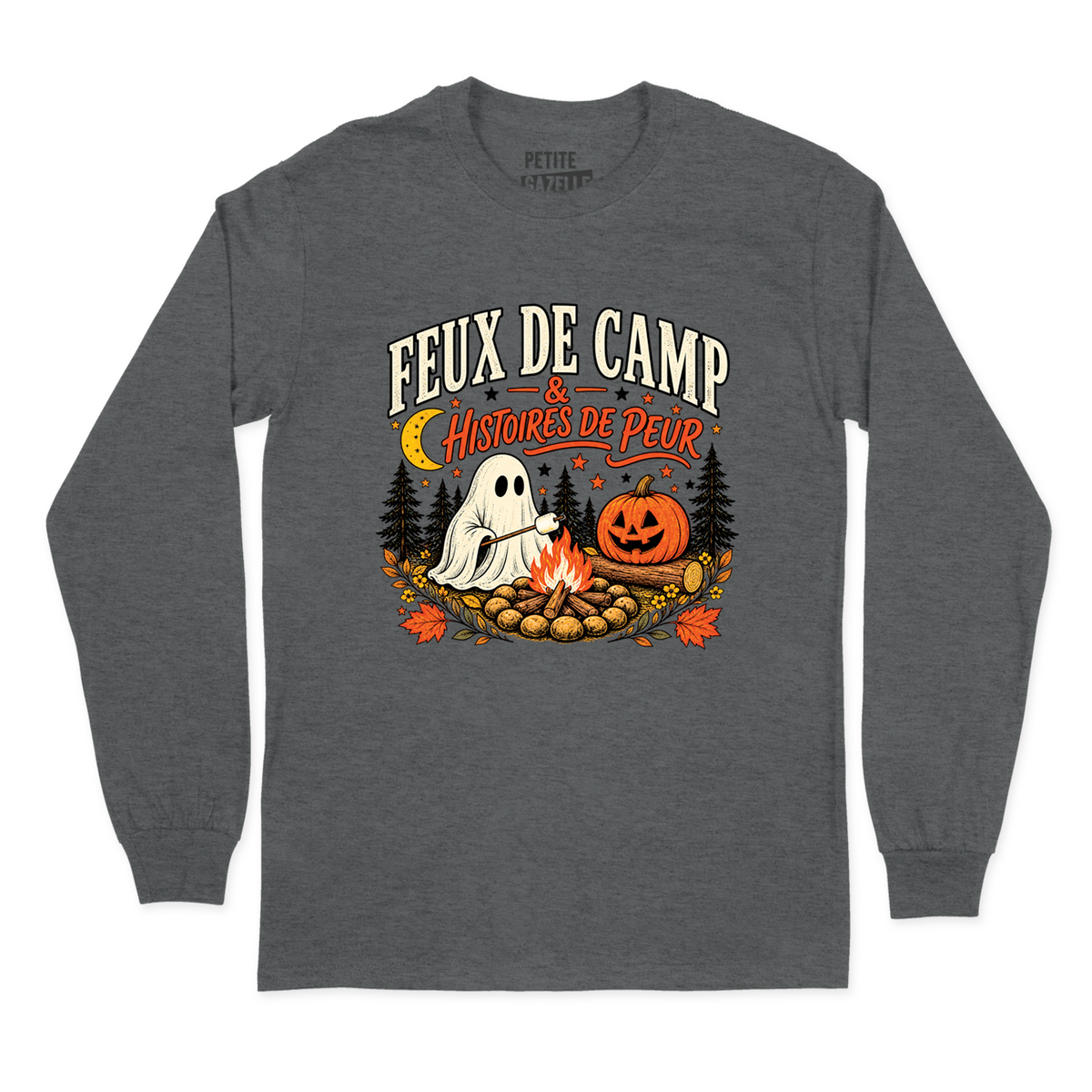 T-SHIRT À MANCHES LONGUES | Feux de camp et histoires de peur