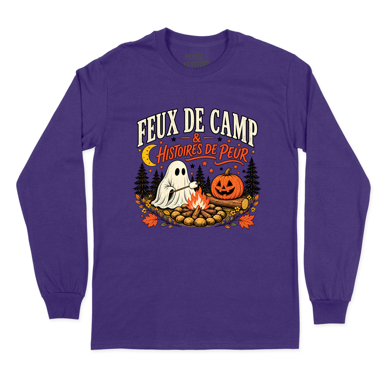 T-SHIRT À MANCHES LONGUES | Feux de camp et histoires de peur