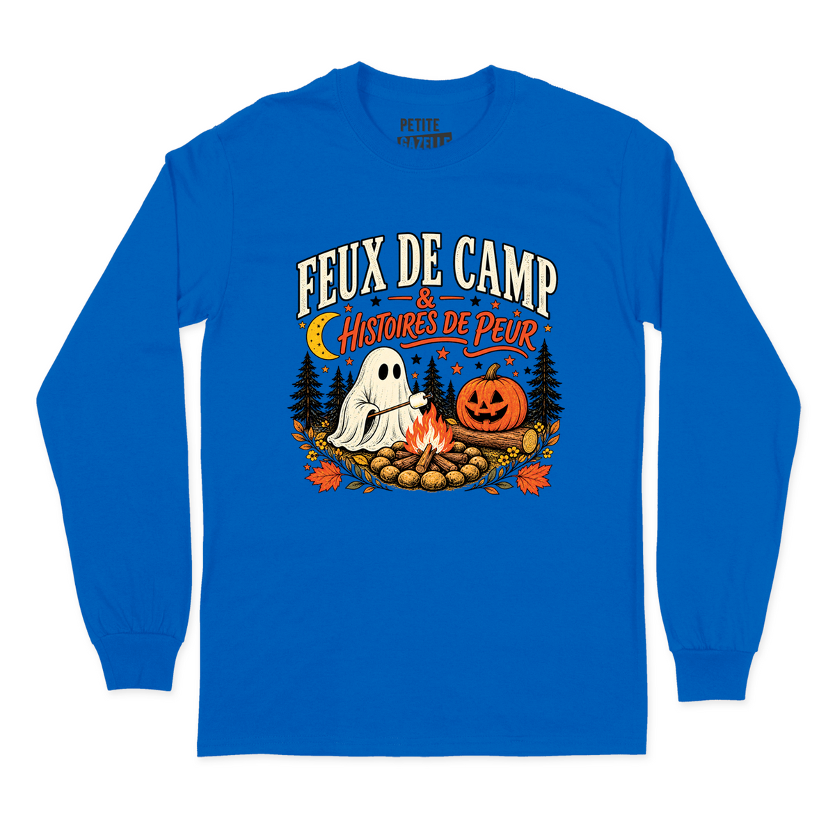 T-SHIRT À MANCHES LONGUES | Feux de camp et histoires de peur