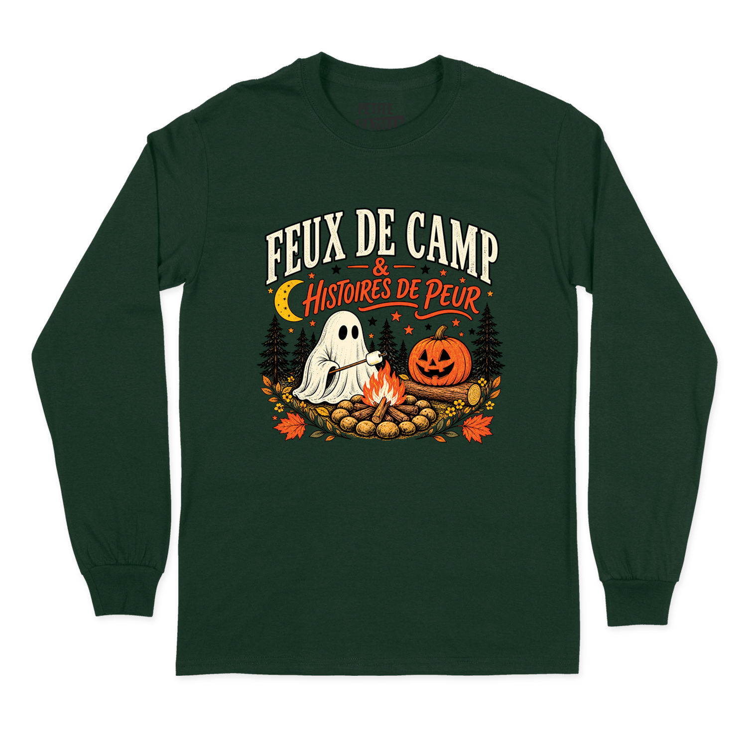 T-SHIRT À MANCHES LONGUES | Feux de camp et histoires de peur