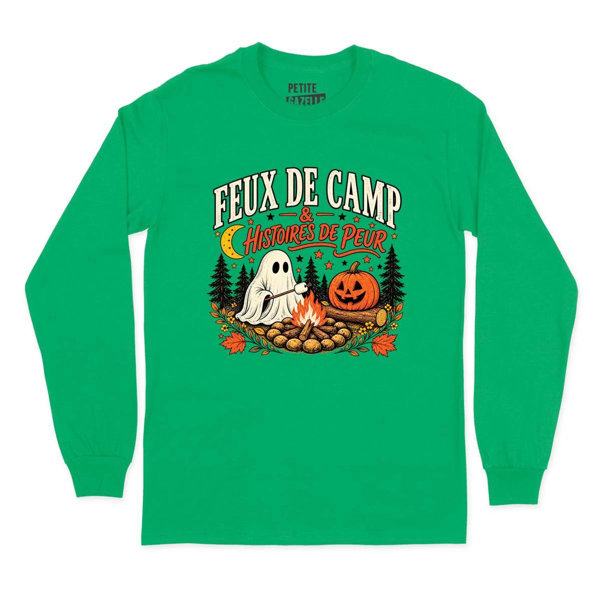 T-SHIRT À MANCHES LONGUES | Feux de camp et histoires de peur