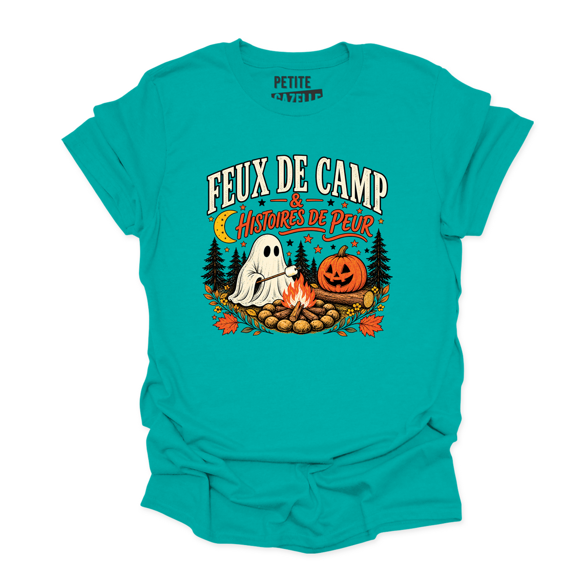 T-SHIRT COL ROND | Feux de camp et histoires de peur