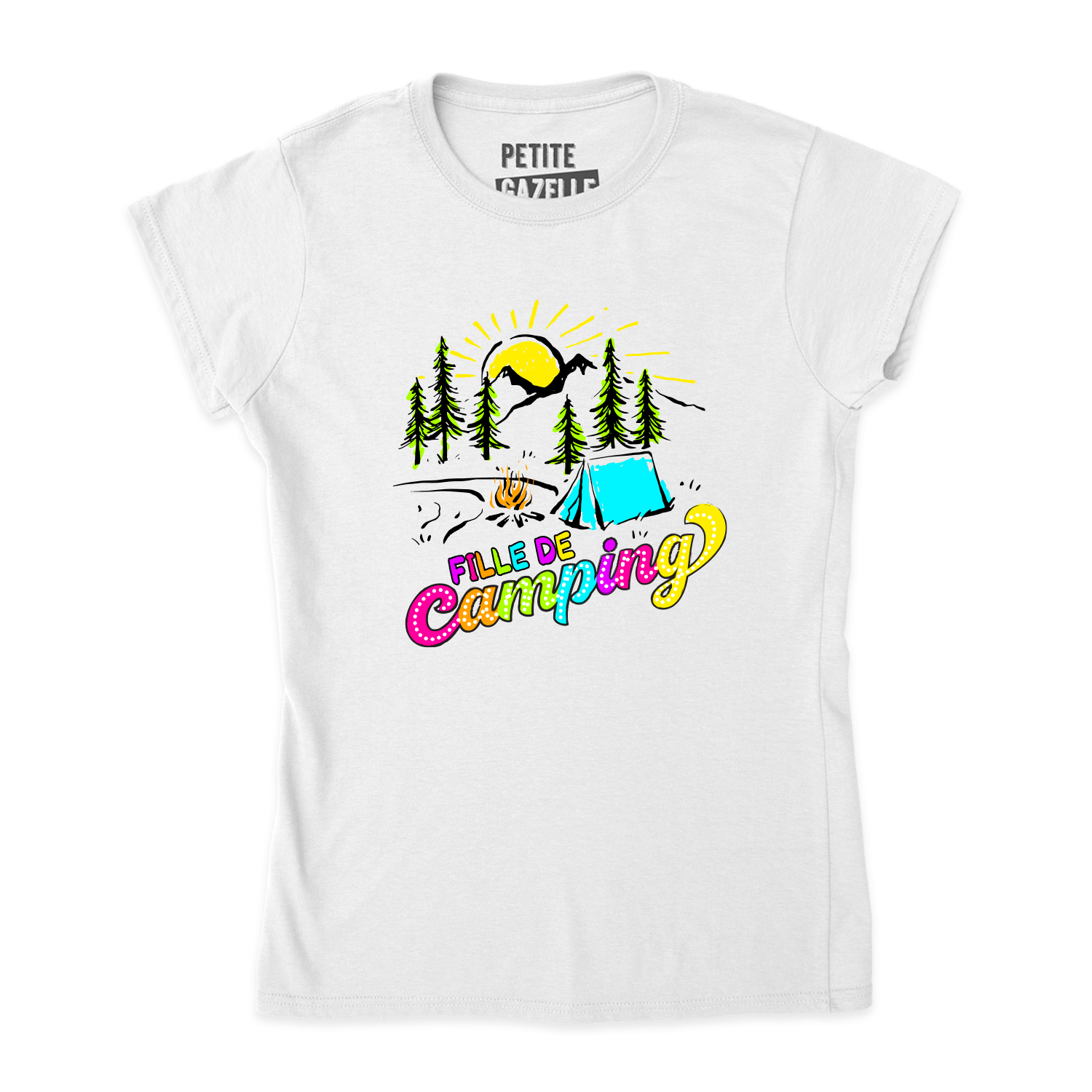 TSHIRT AJUSTÉ | Fille de camping