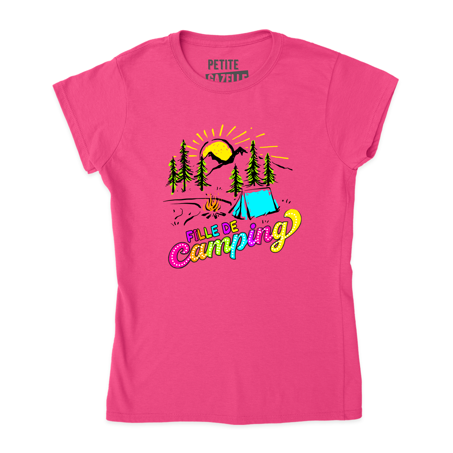 TSHIRT AJUSTÉ | Fille de camping