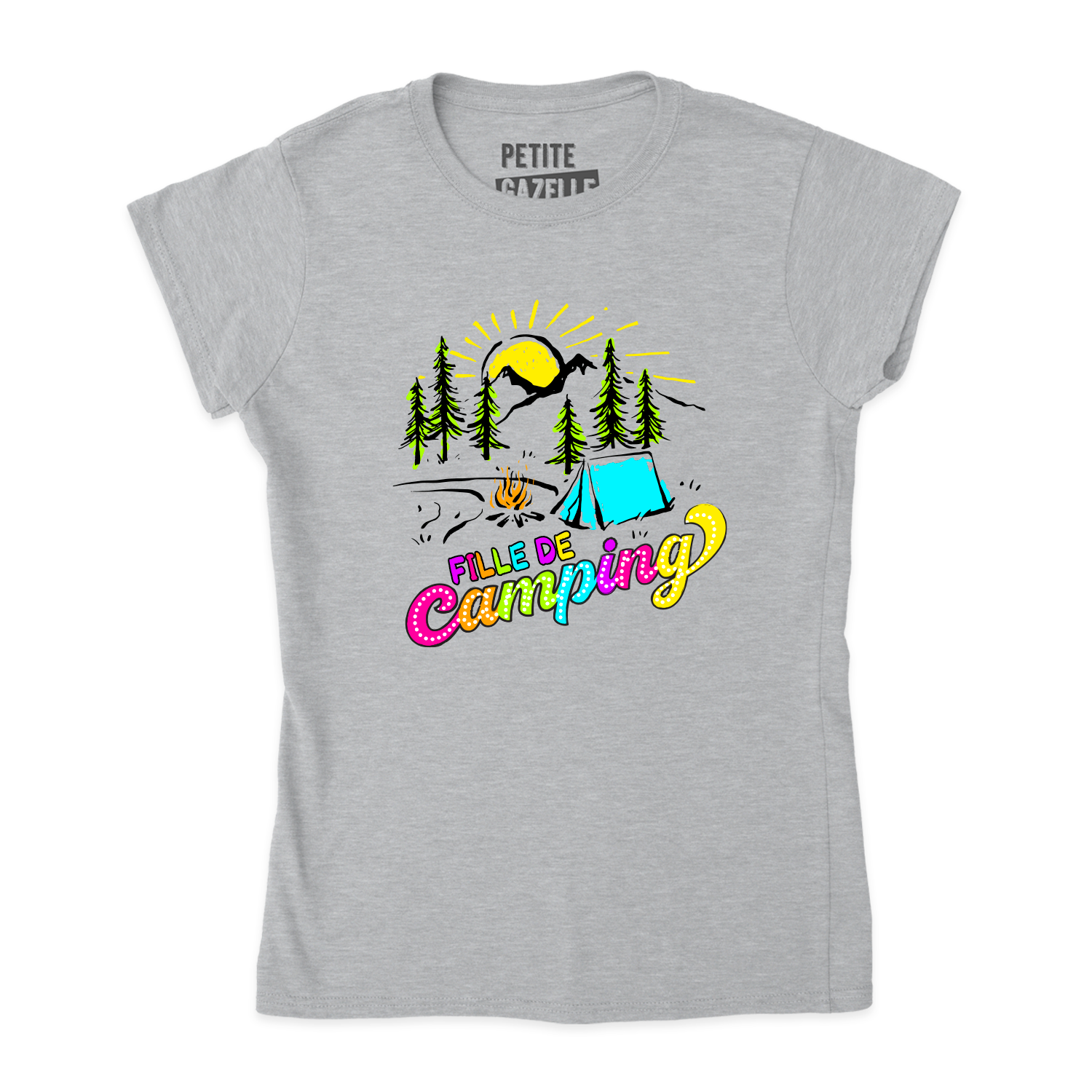 TSHIRT AJUSTÉ | Fille de camping