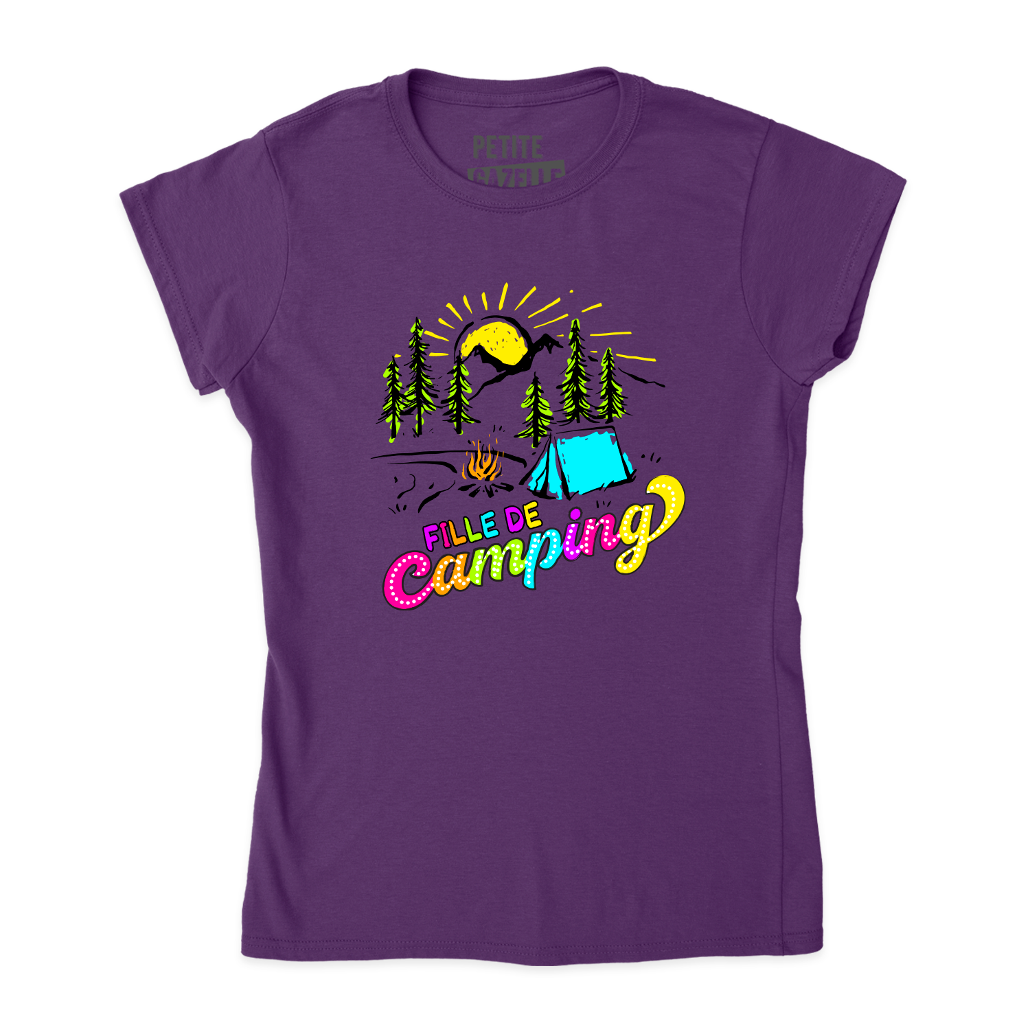 TSHIRT AJUSTÉ | Fille de camping