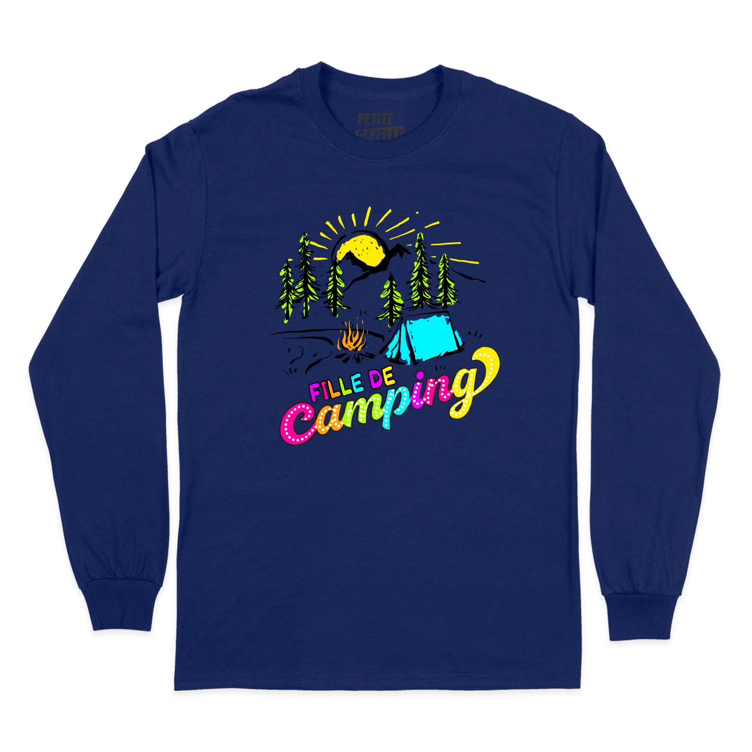 T-SHIRT À MANCHES LONGUES | Fille de camping