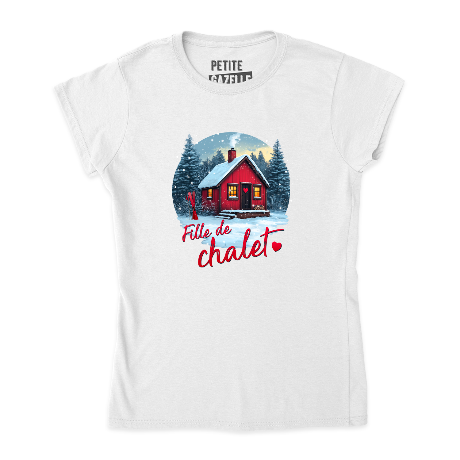 TSHIRT AJUSTÉ | Fille de chalet