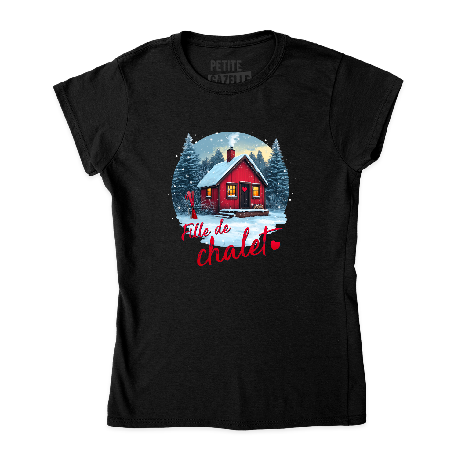 TSHIRT AJUSTÉ | Fille de chalet