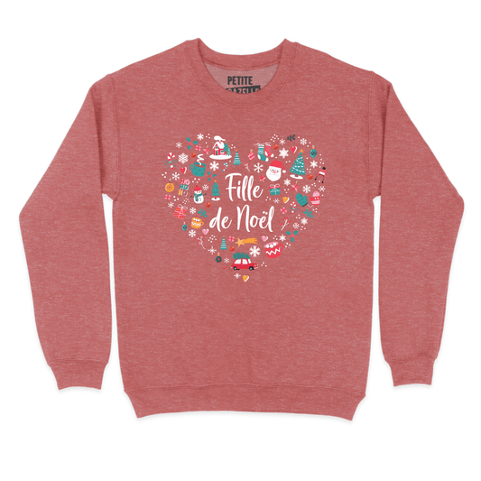 COTON OUATÉ | Fille de Noël (Coeur) - Coton Ouaté - Petite Gazelle Atelier