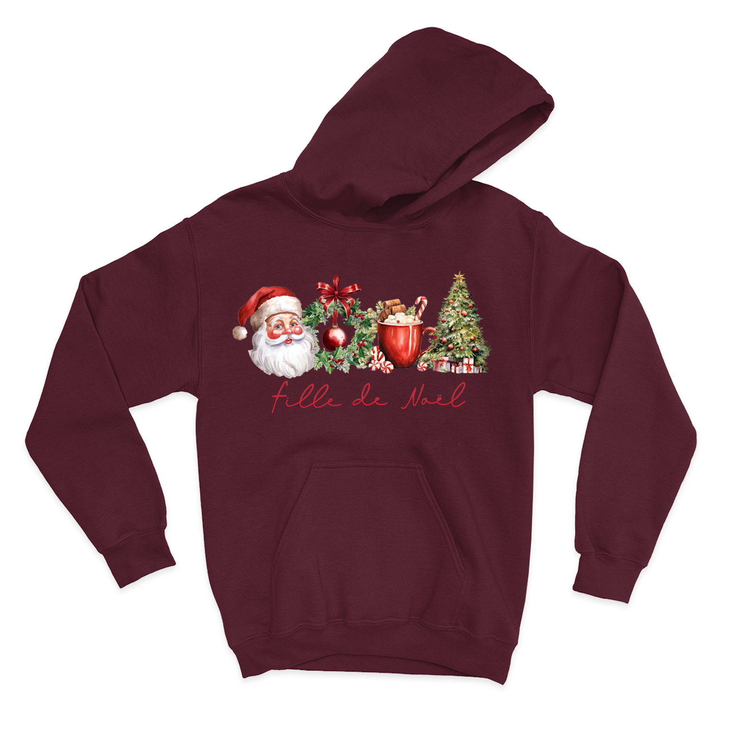 HOODIE | Fille de Noël (Couronne)