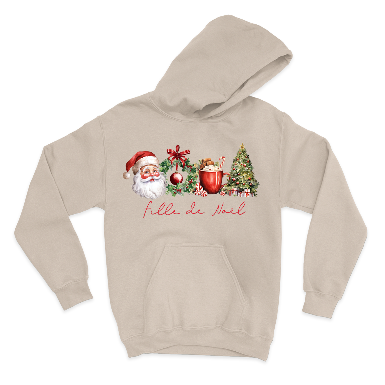 HOODIE | Fille de Noël (Couronne)