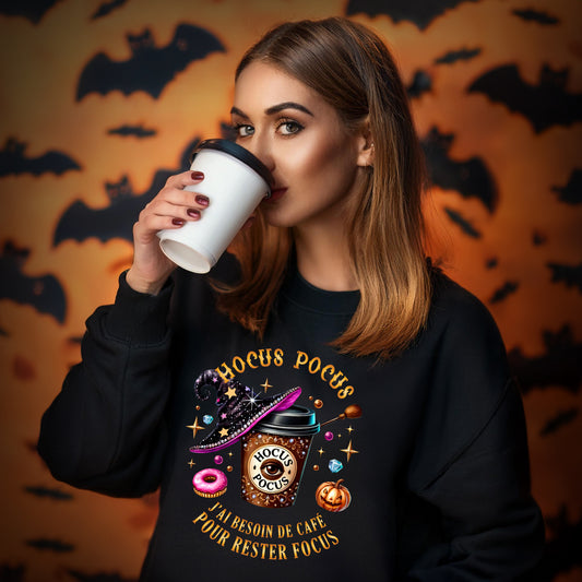 COTON OUATÉ | Hocus Pocus j'ai besoin de café - Coton Ouaté - Petite Gazelle Atelier