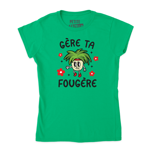 TSHIRT AJUSTÉ | Gère ta fougère