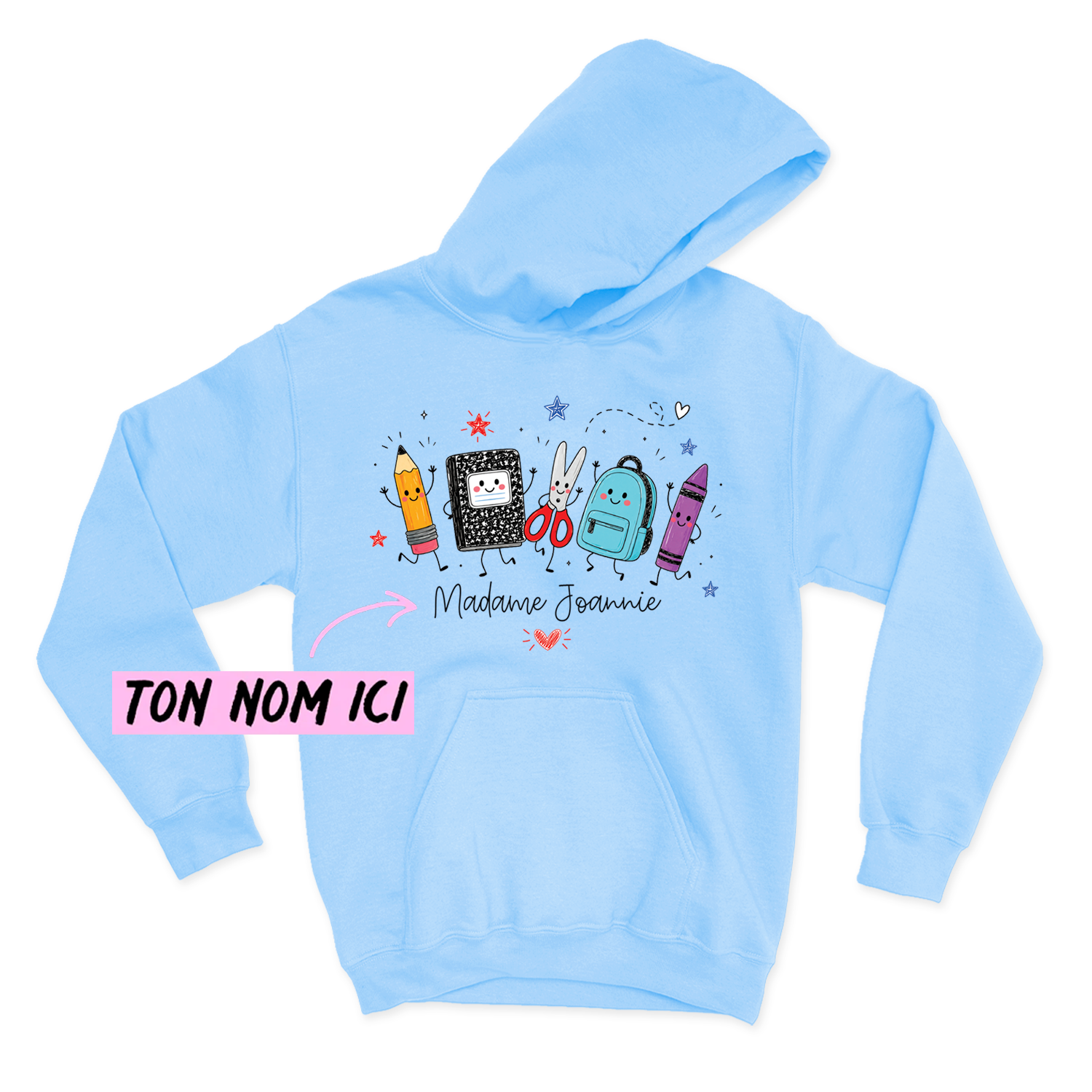 HOODIE | Madame Fournitures Scolaires