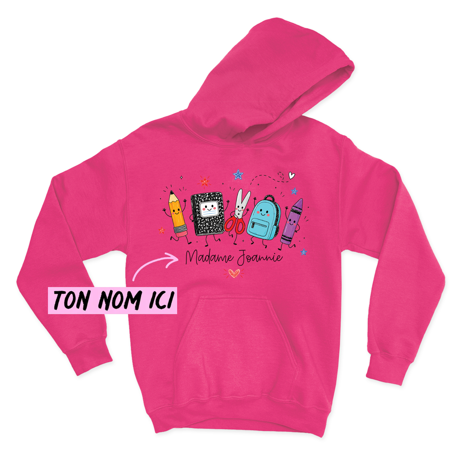 HOODIE | Madame Fournitures Scolaires