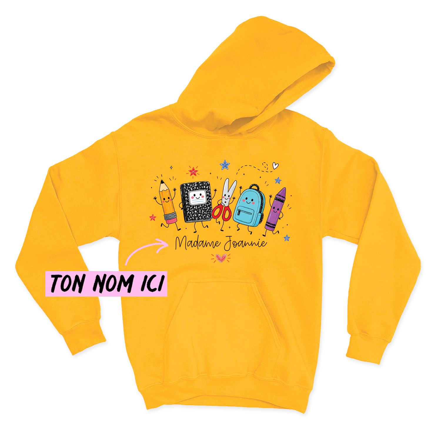 HOODIE | Madame Fournitures Scolaires