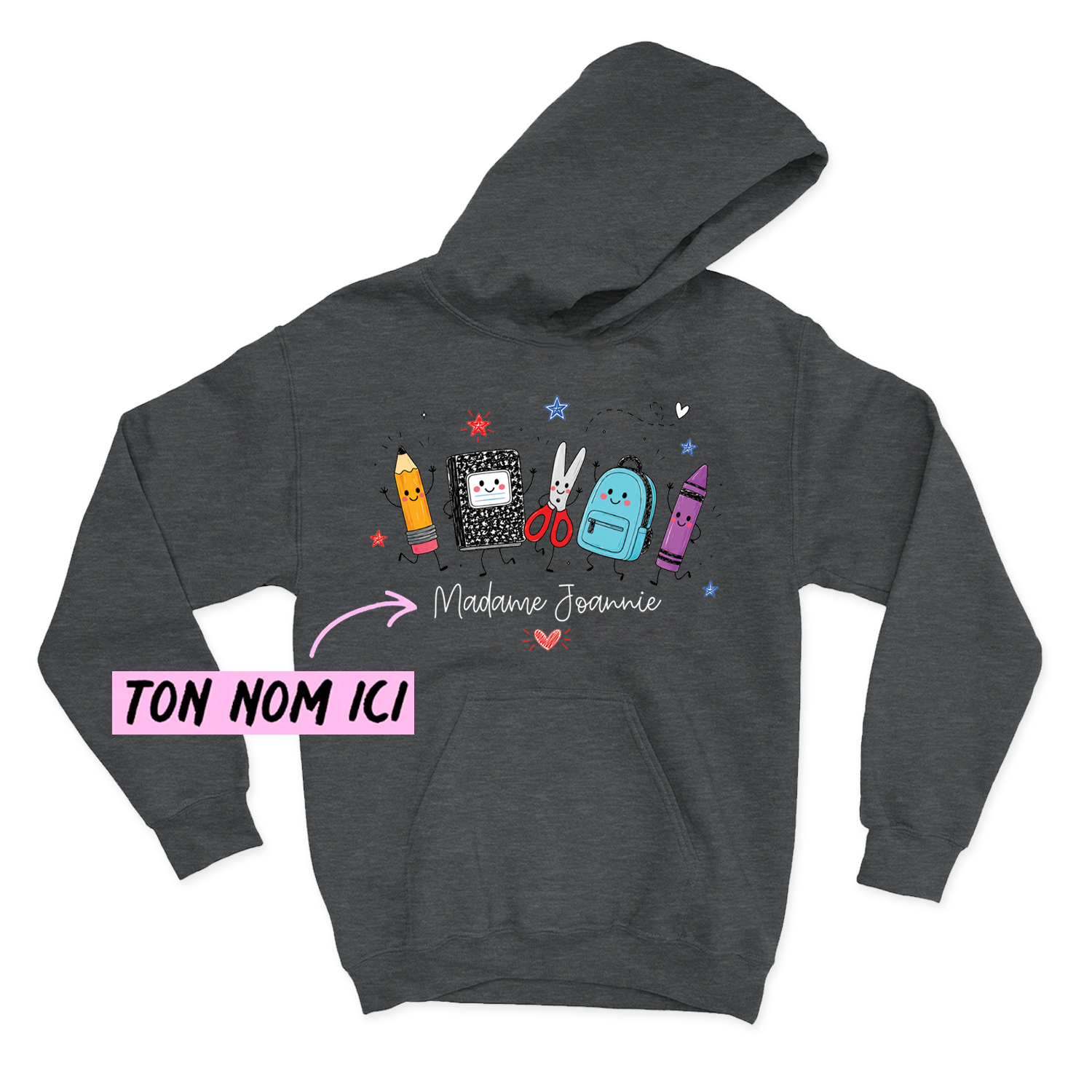HOODIE | Madame Fournitures Scolaires