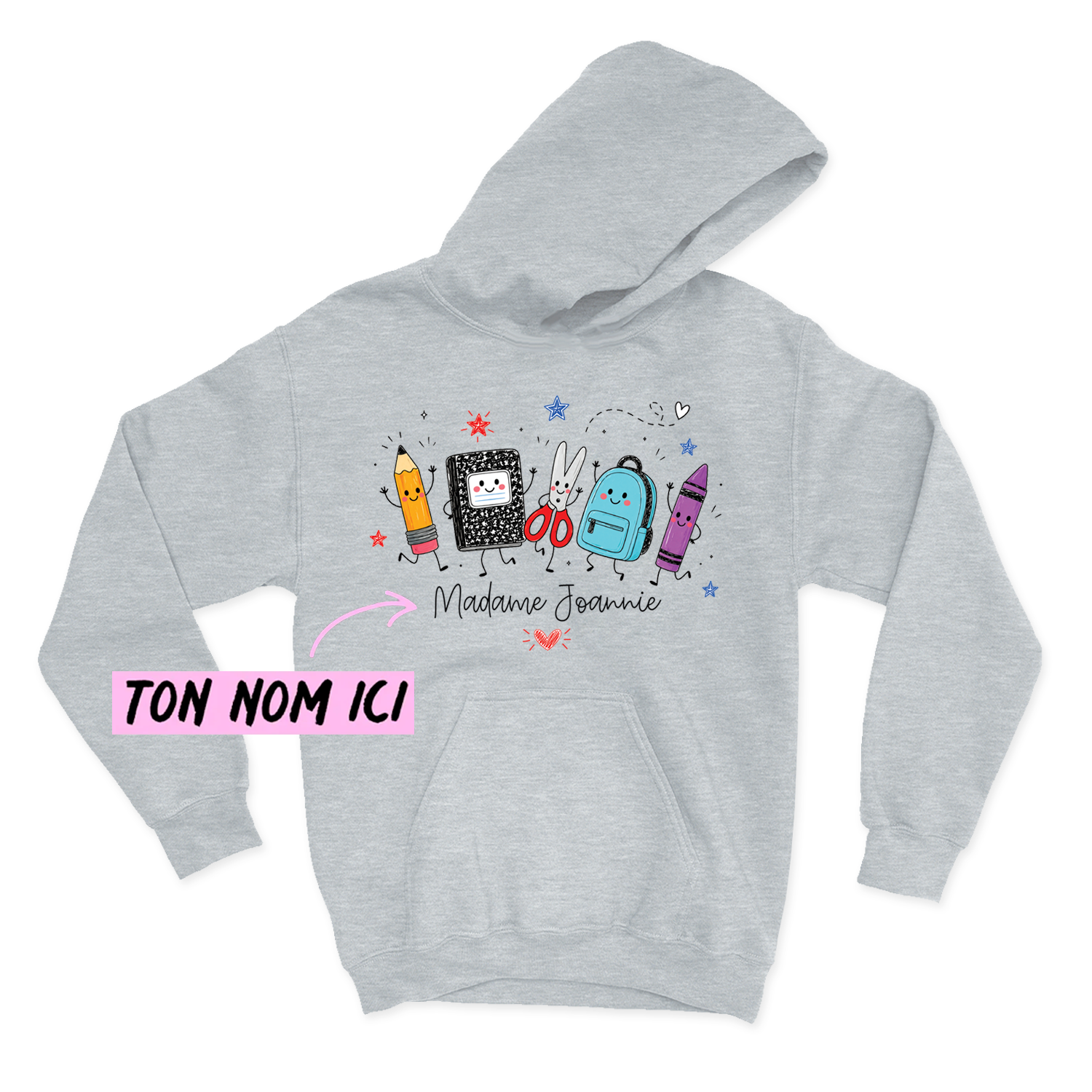 HOODIE | Madame Fournitures Scolaires