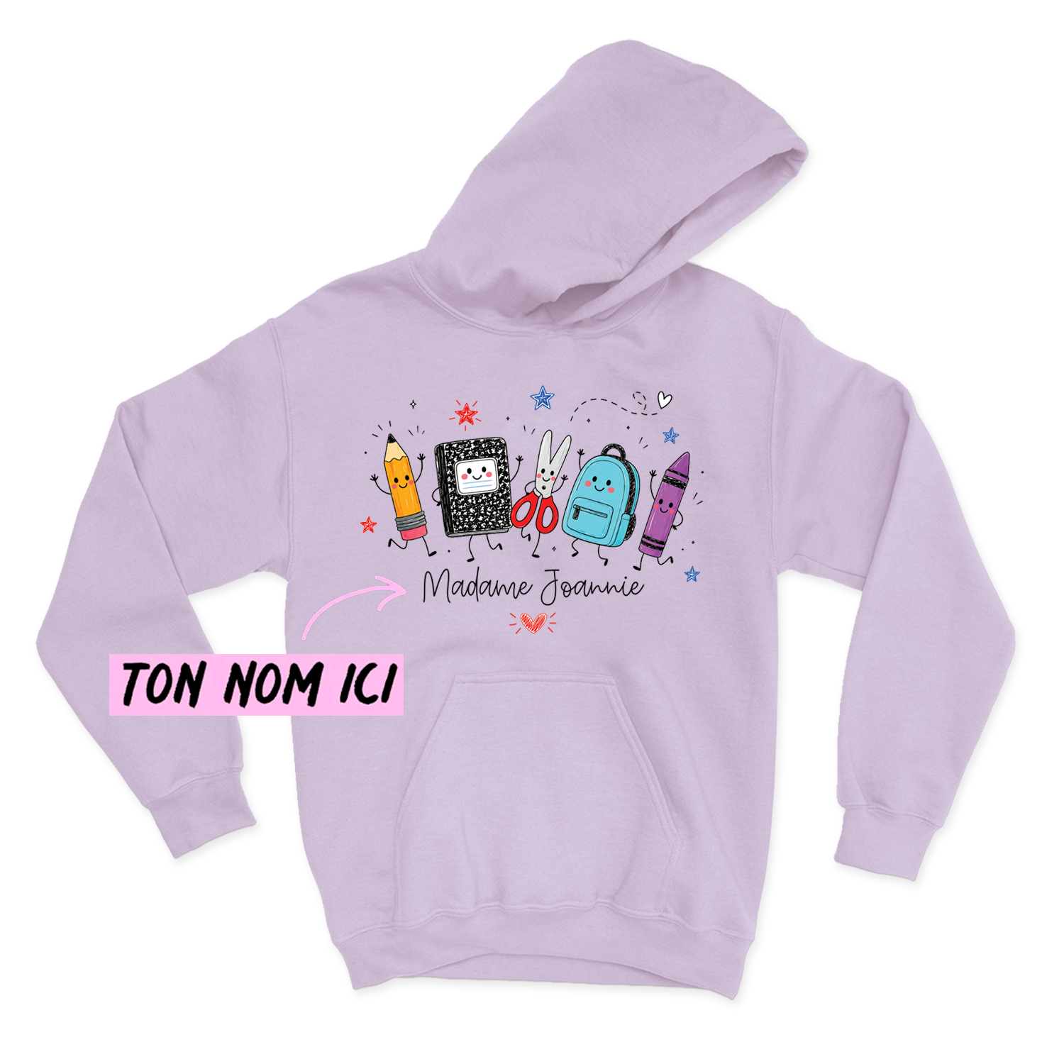 HOODIE | Madame Fournitures Scolaires