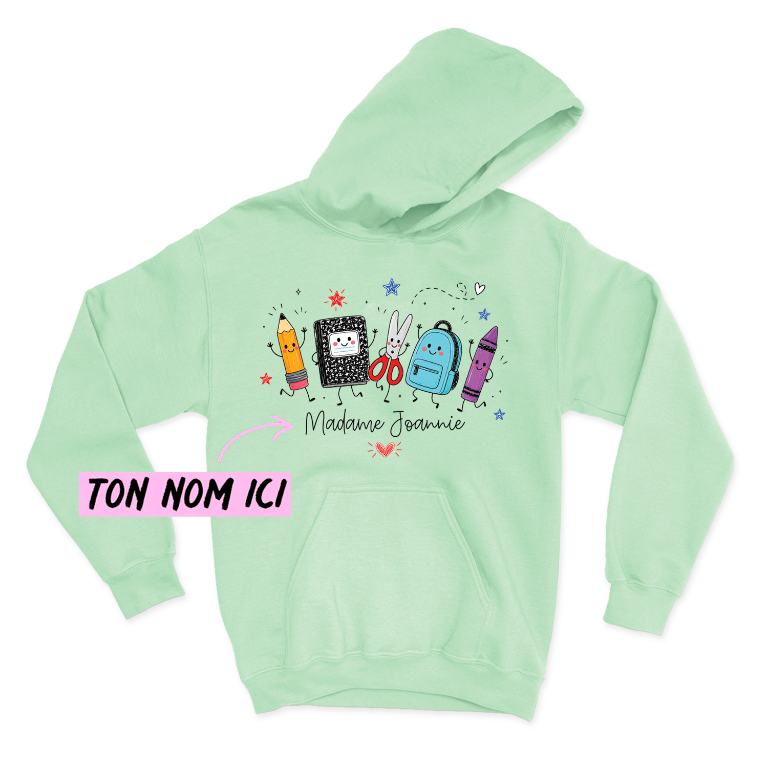 HOODIE | Madame Fournitures Scolaires
