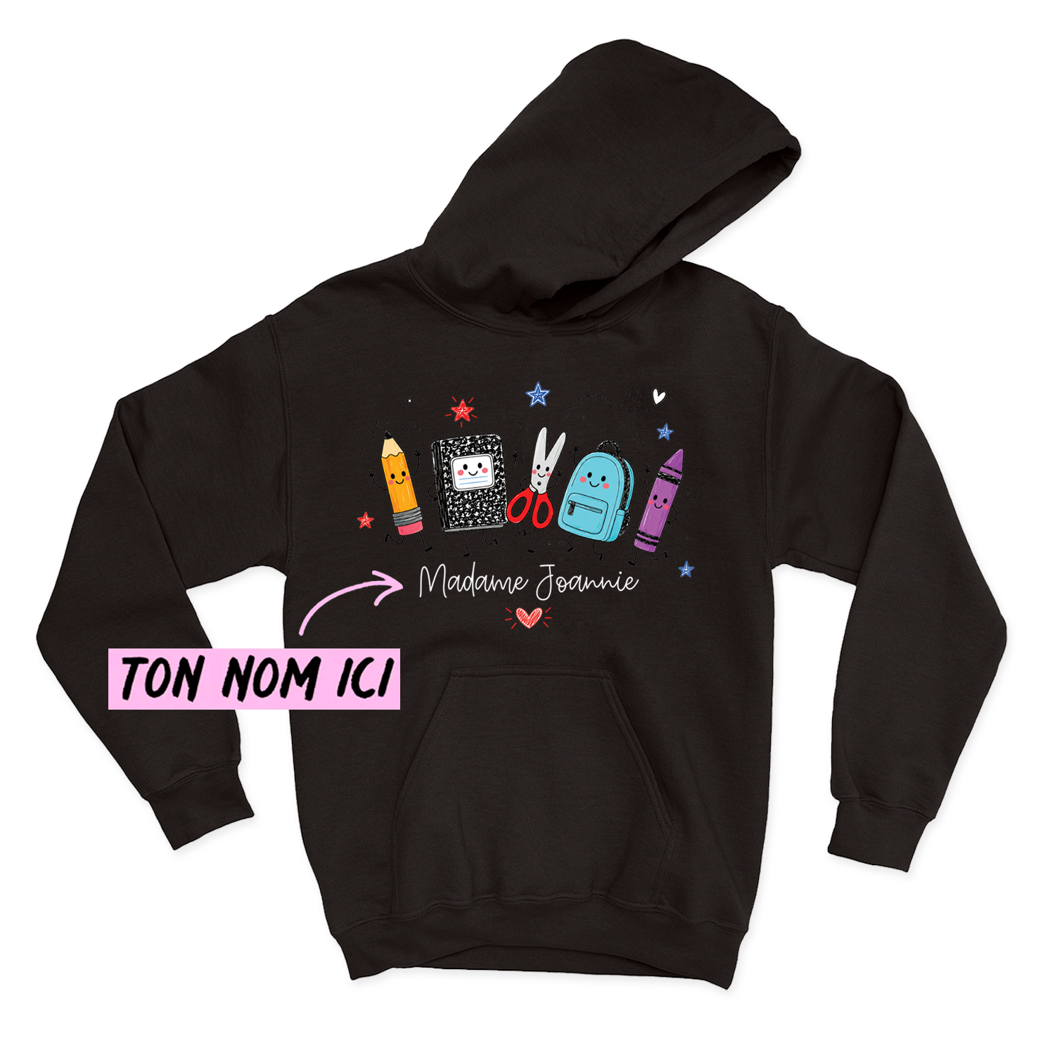 HOODIE | Madame Fournitures Scolaires