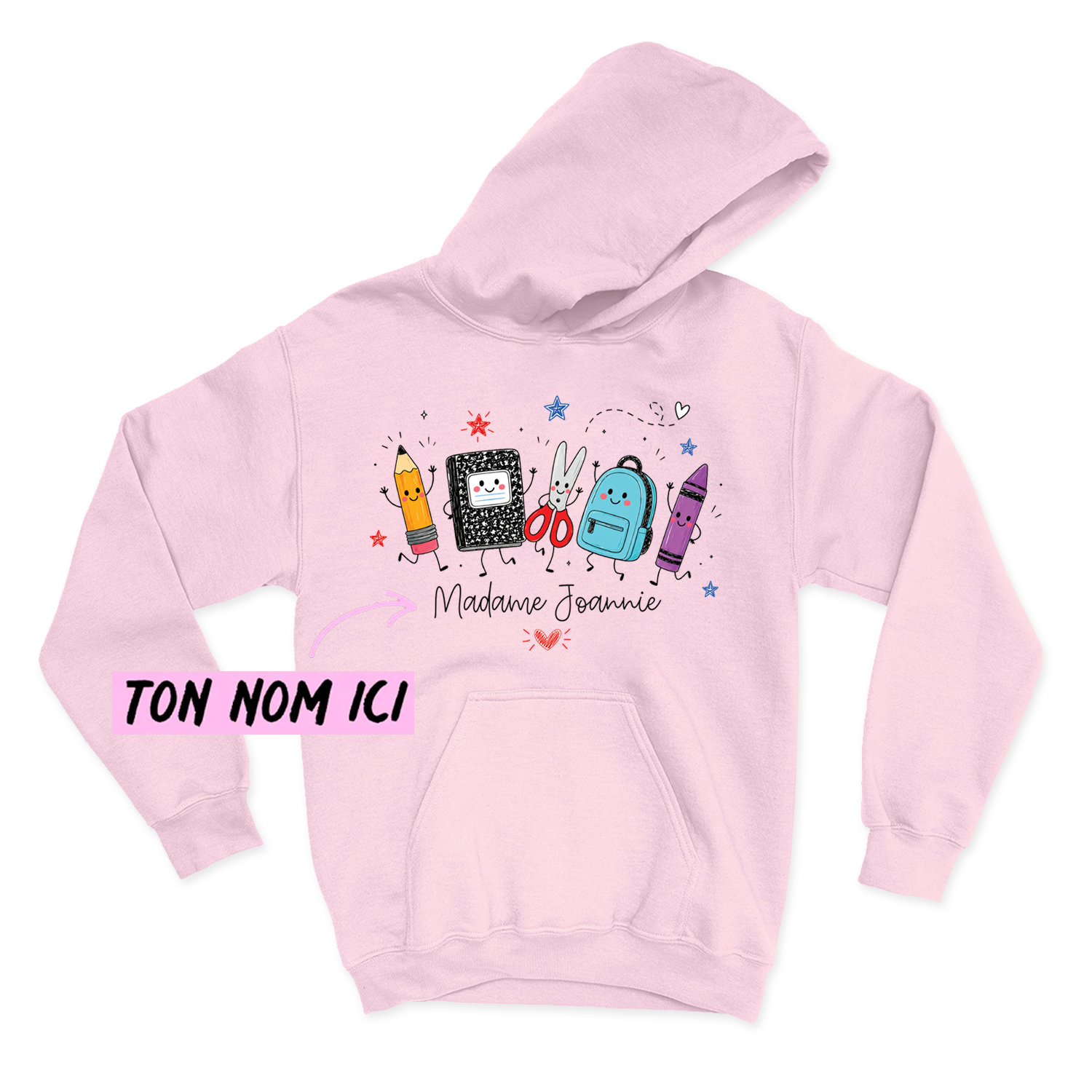 HOODIE | Madame Fournitures Scolaires
