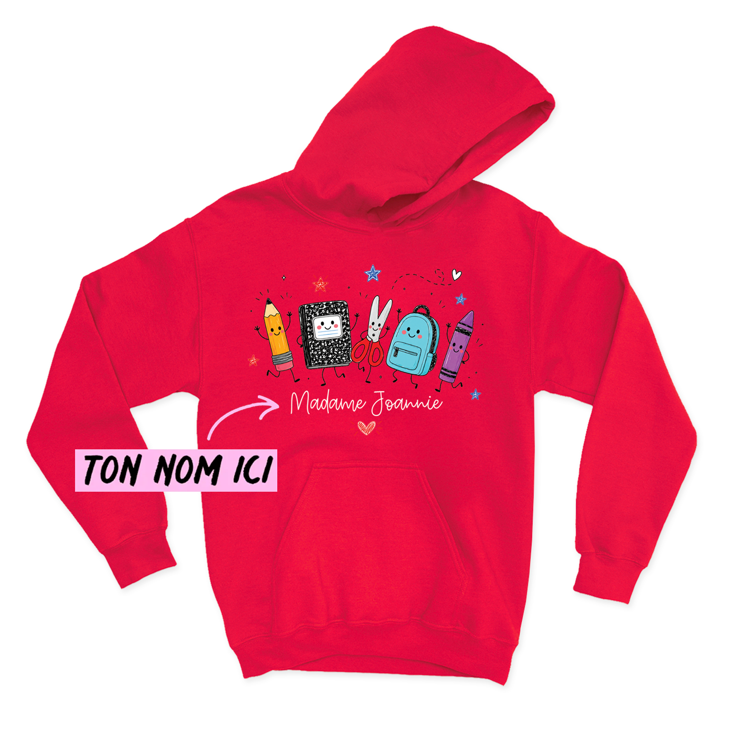 HOODIE | Madame Fournitures Scolaires