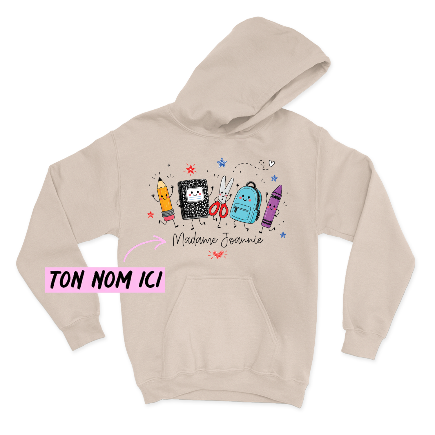 HOODIE | Madame Fournitures Scolaires