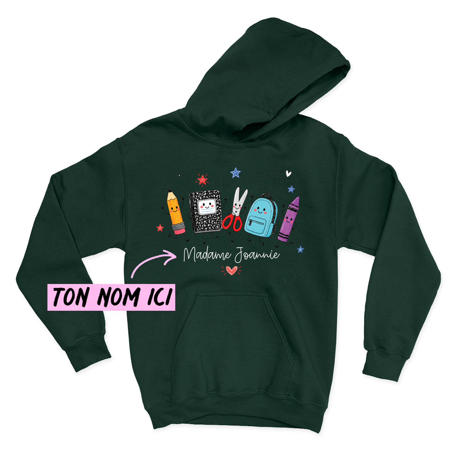 HOODIE | Madame Fournitures Scolaires