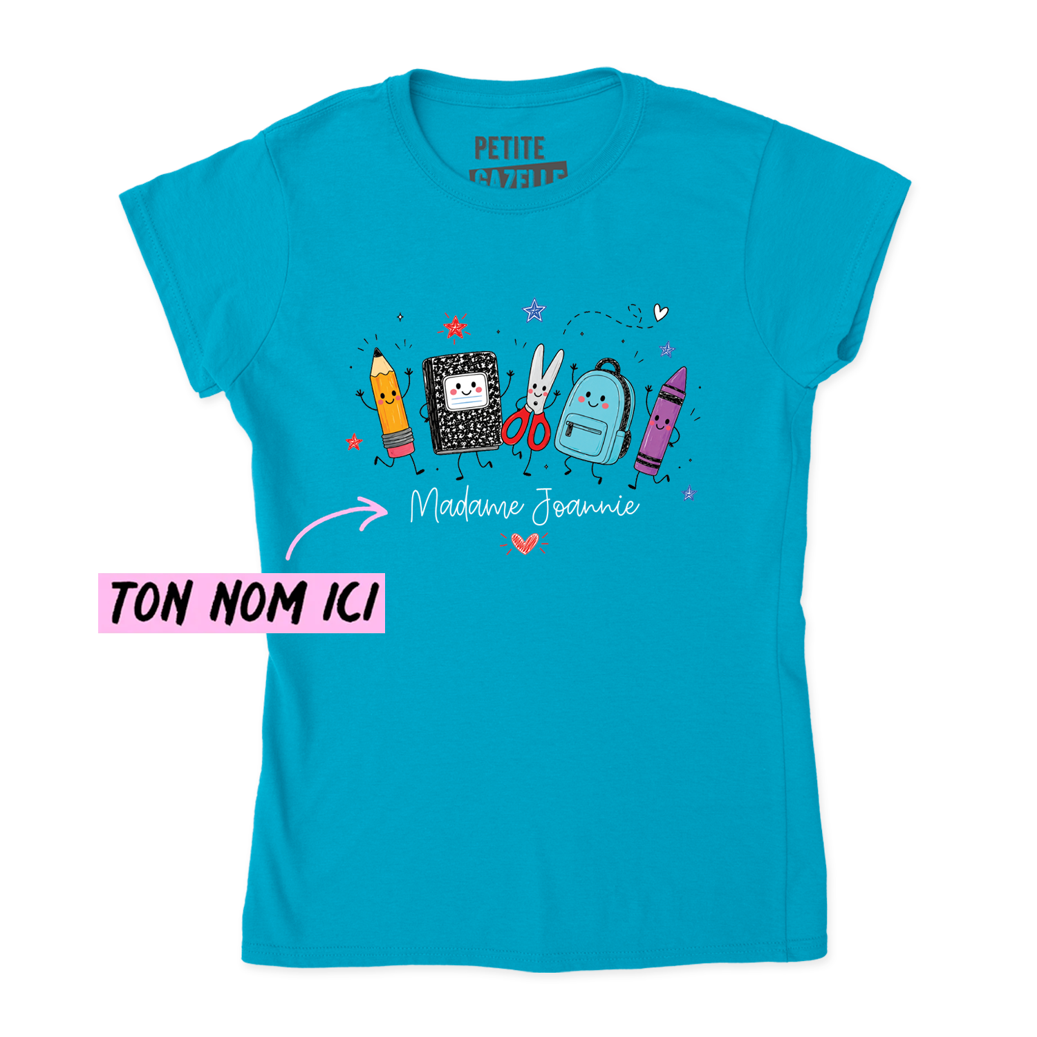 TSHIRT AJUSTÉ | Madame Fournitures Scolaires