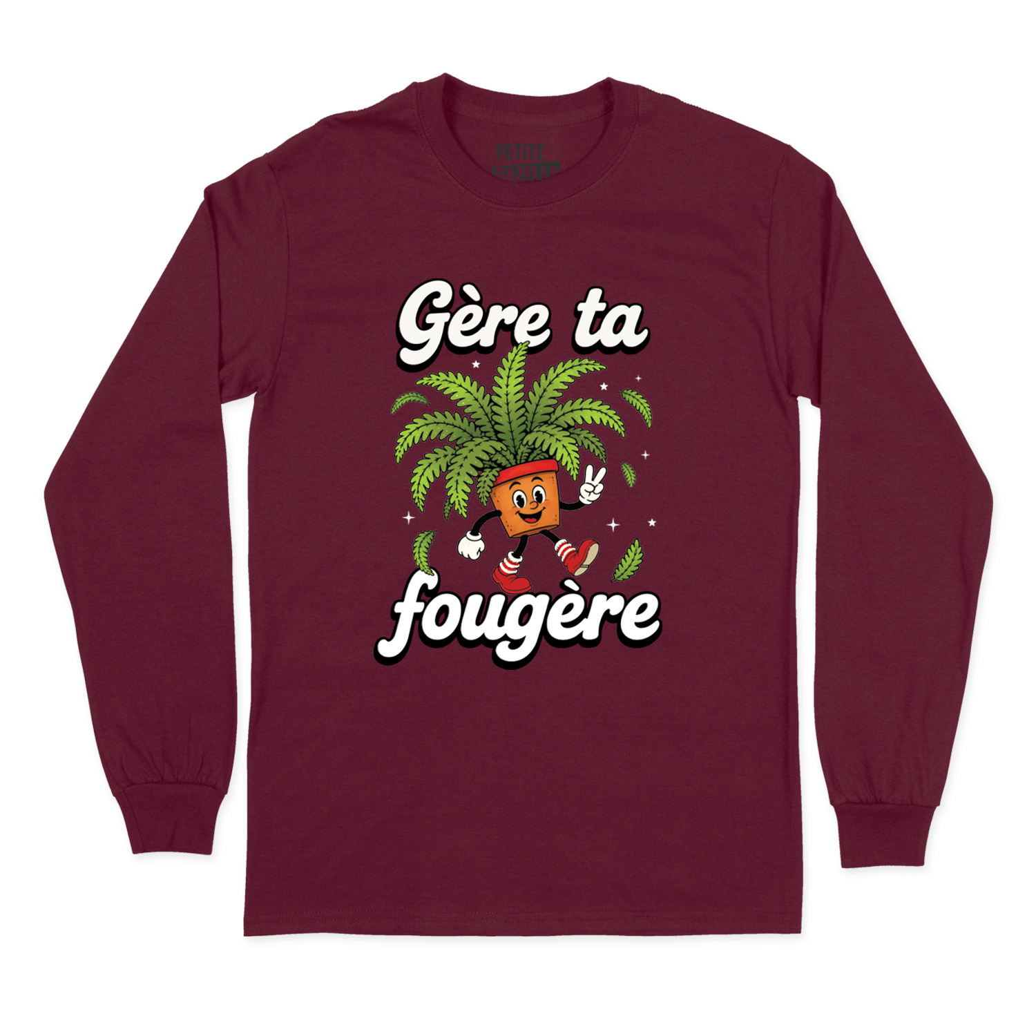 T-SHIRT À MANCHES LONGUES | Gère ta fougère