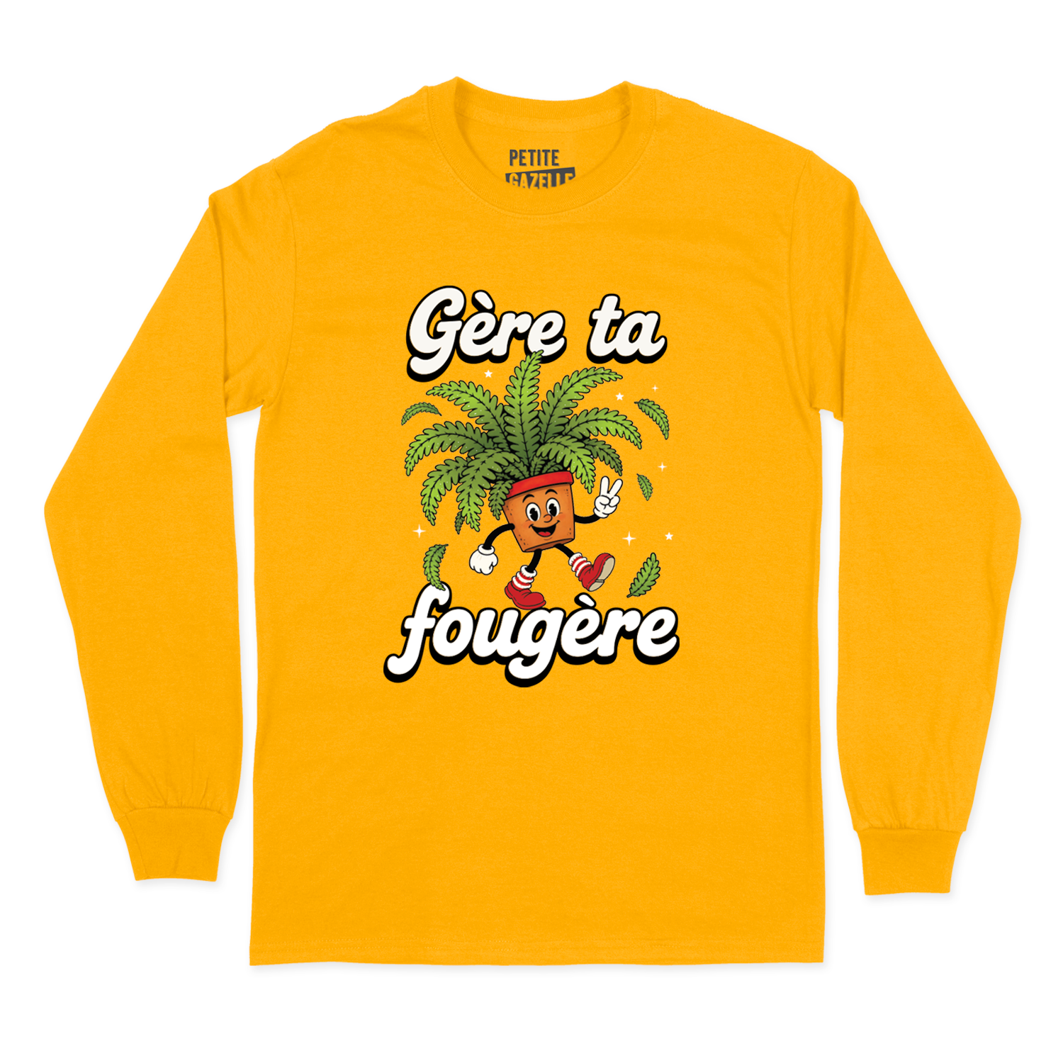 T-SHIRT À MANCHES LONGUES | Gère ta fougère