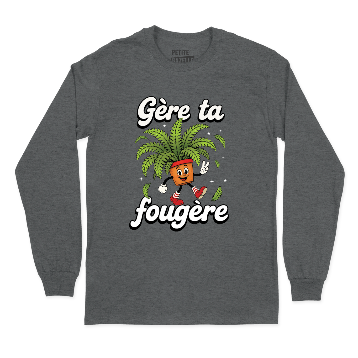 T-SHIRT À MANCHES LONGUES | Gère ta fougère