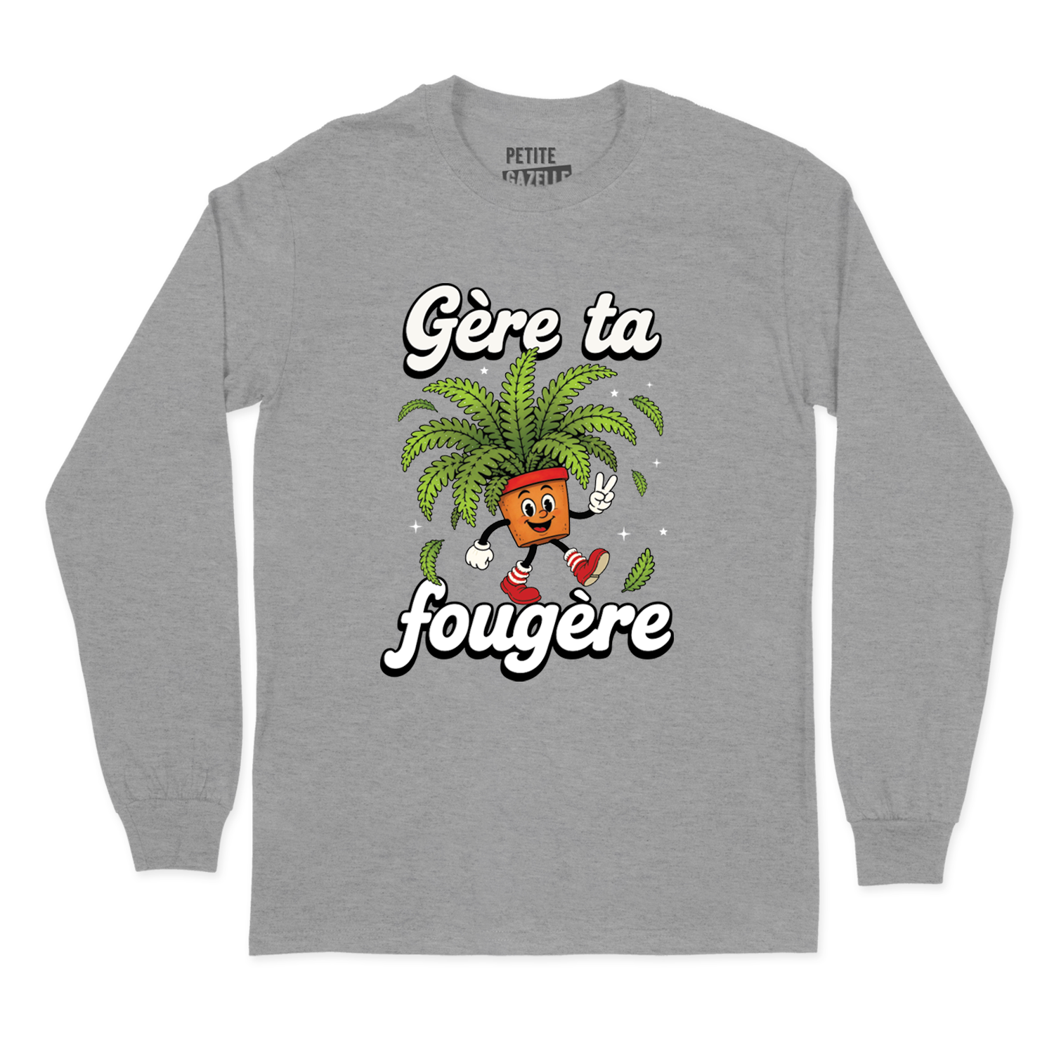 T-SHIRT À MANCHES LONGUES | Gère ta fougère