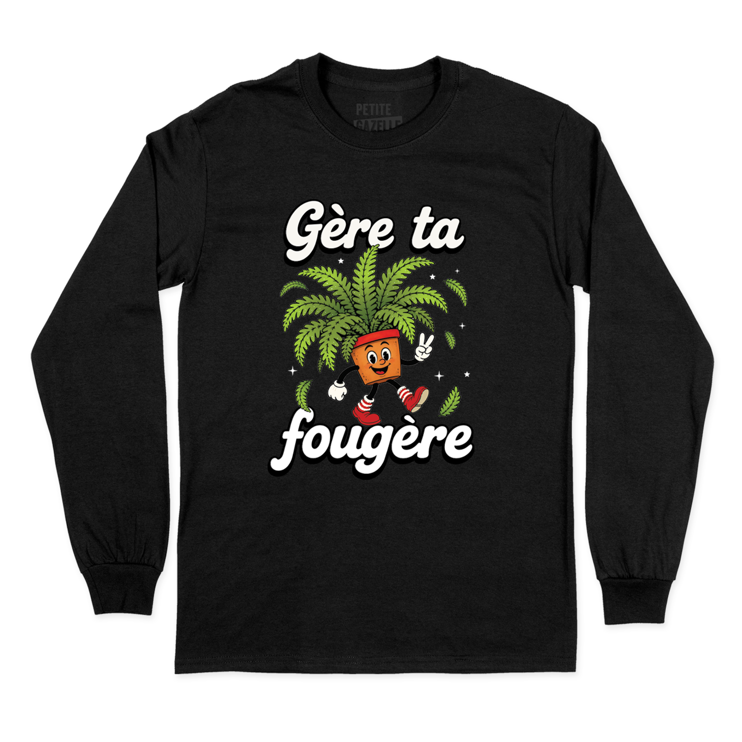 T-SHIRT À MANCHES LONGUES | Gère ta fougère