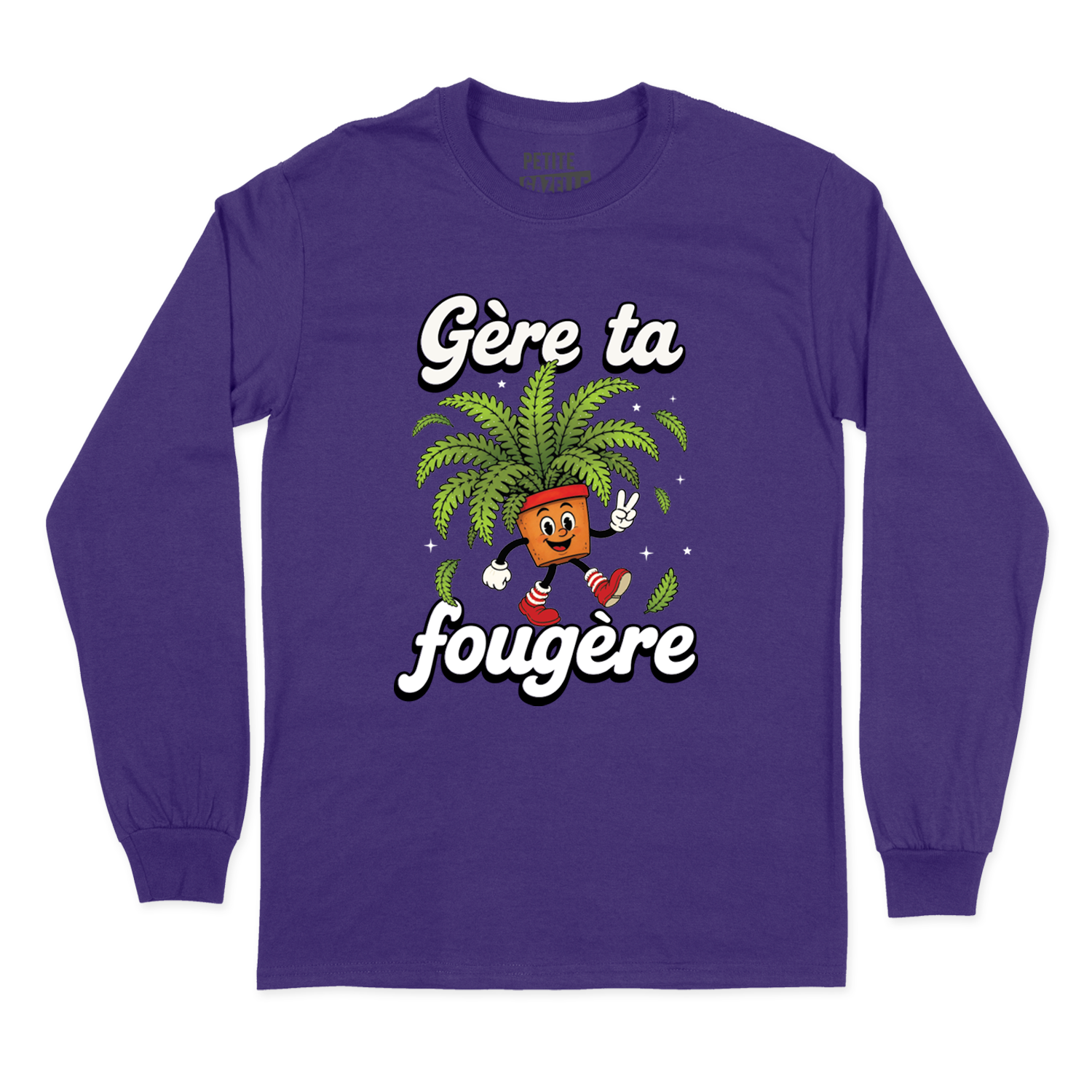 T-SHIRT À MANCHES LONGUES | Gère ta fougère