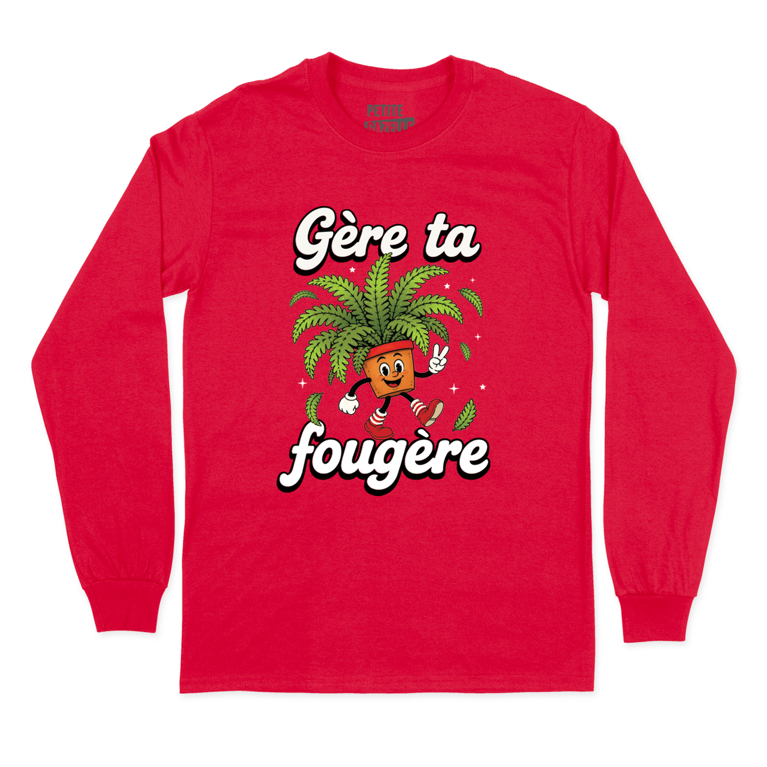 T-SHIRT À MANCHES LONGUES | Gère ta fougère