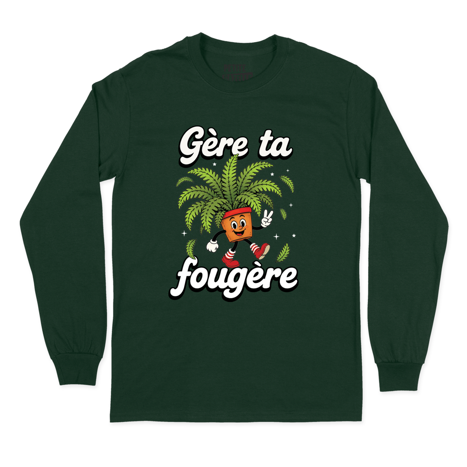 T-SHIRT À MANCHES LONGUES | Gère ta fougère