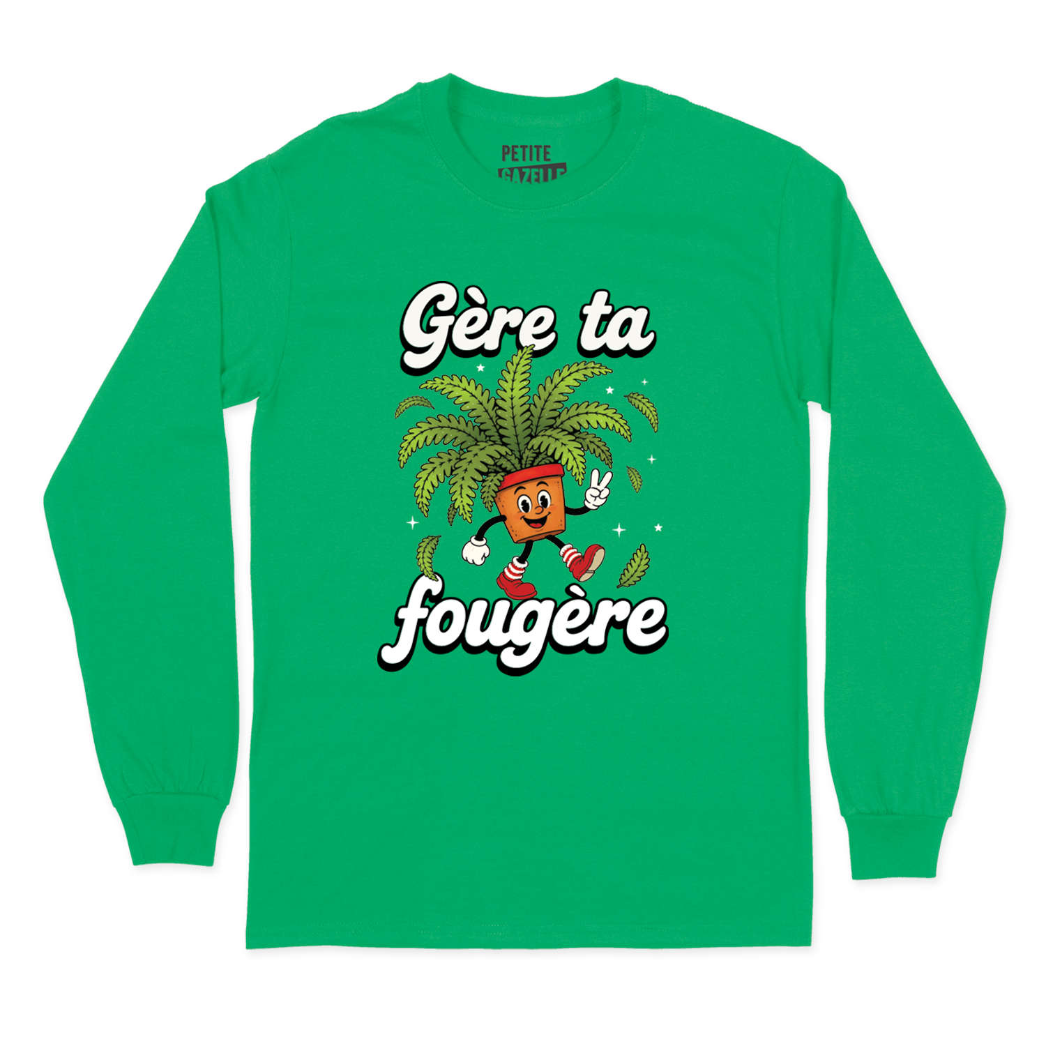 T-SHIRT À MANCHES LONGUES | Gère ta fougère