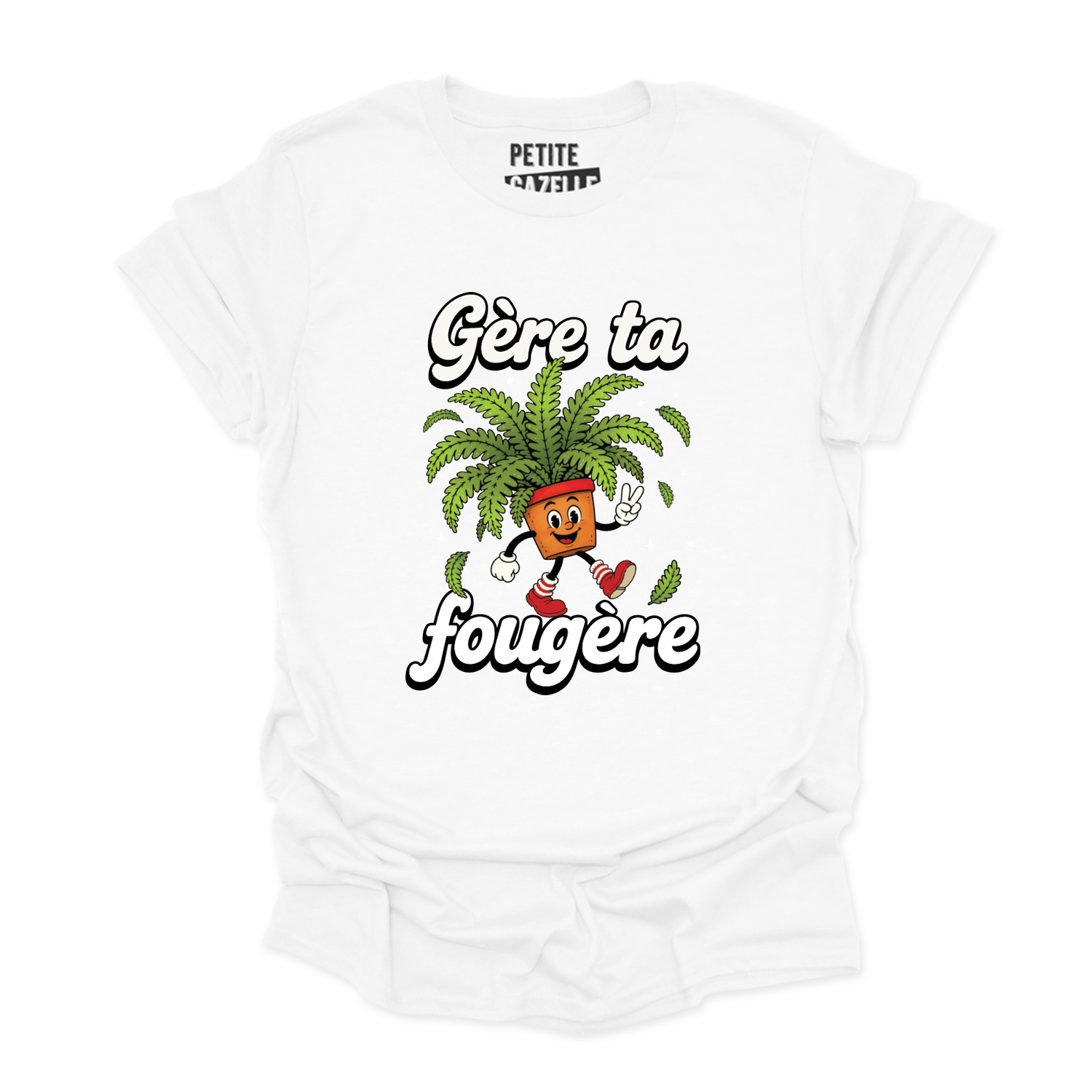 T-SHIRT COL ROND | Gère ta fougère
