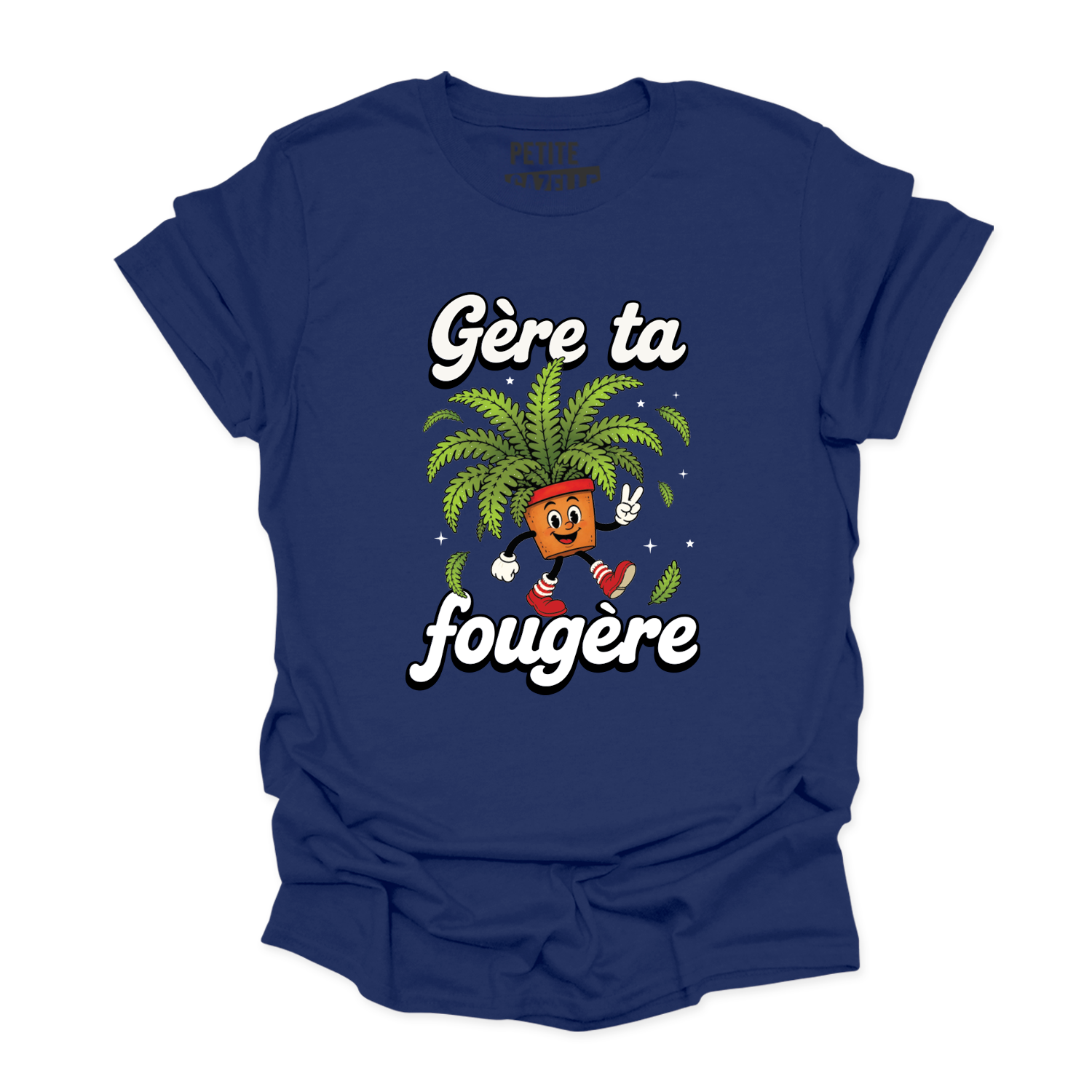 T-SHIRT COL ROND | Gère ta fougère