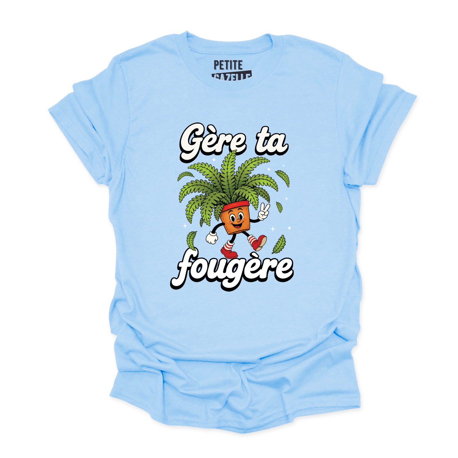 T-SHIRT COL ROND | Gère ta fougère